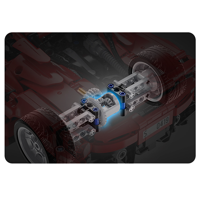 C61049 PF - Italian 488 Remote Control - vue 11 | Power Blockz