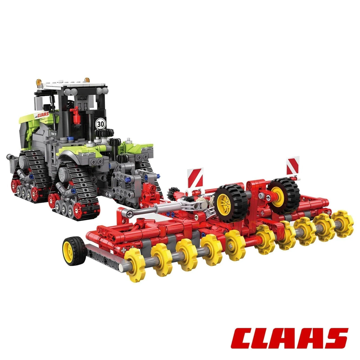 CaDa C65012W - Heavy-Duty Articulated Farm Tractor - vue 9 | Power Blockz