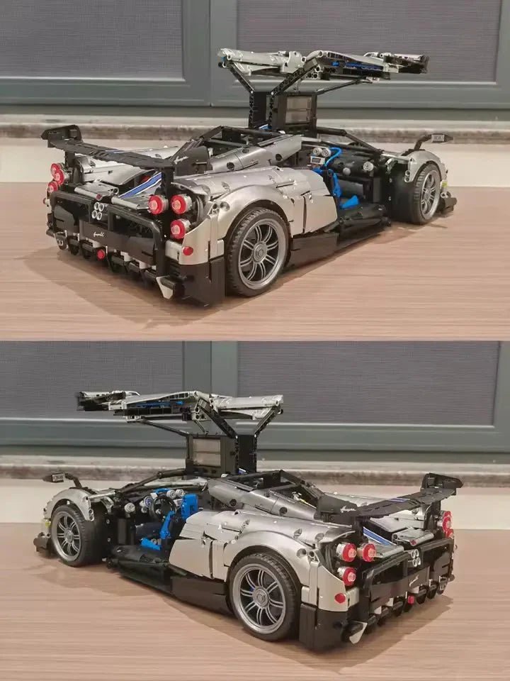 Rastar 97900 - Carbon Aero Huayra BC Hypercar - vue 9 | Power Blockz