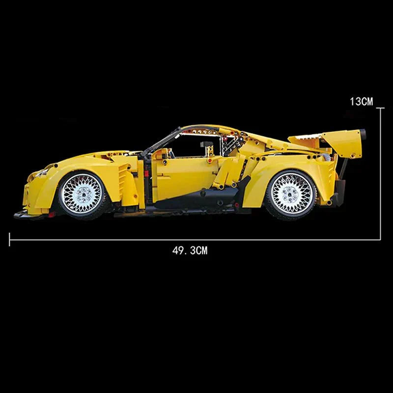 KBOX 10249 - Static Version - Stanced Supra 2JZ Turbo Sport Coupe - vue 8 | Power Blockz