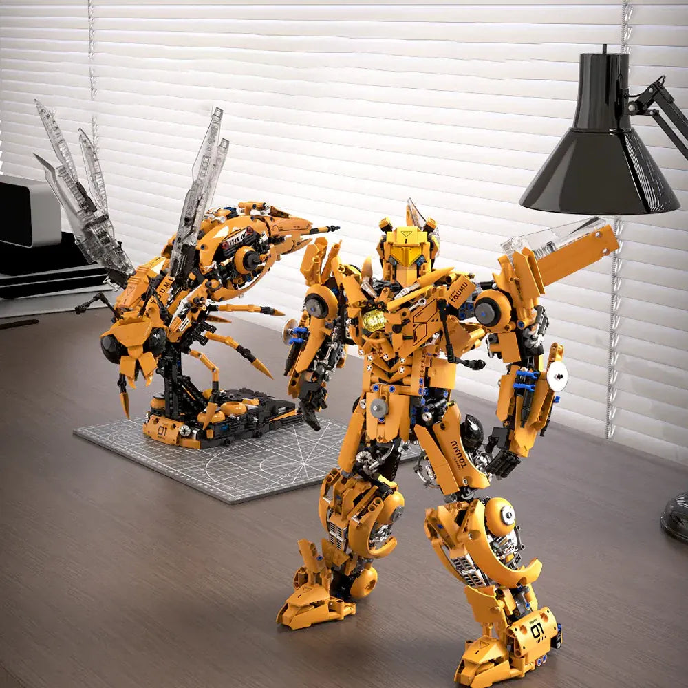 T4013 - Wasp Robot Transformers - vue 2 | Power Blockz