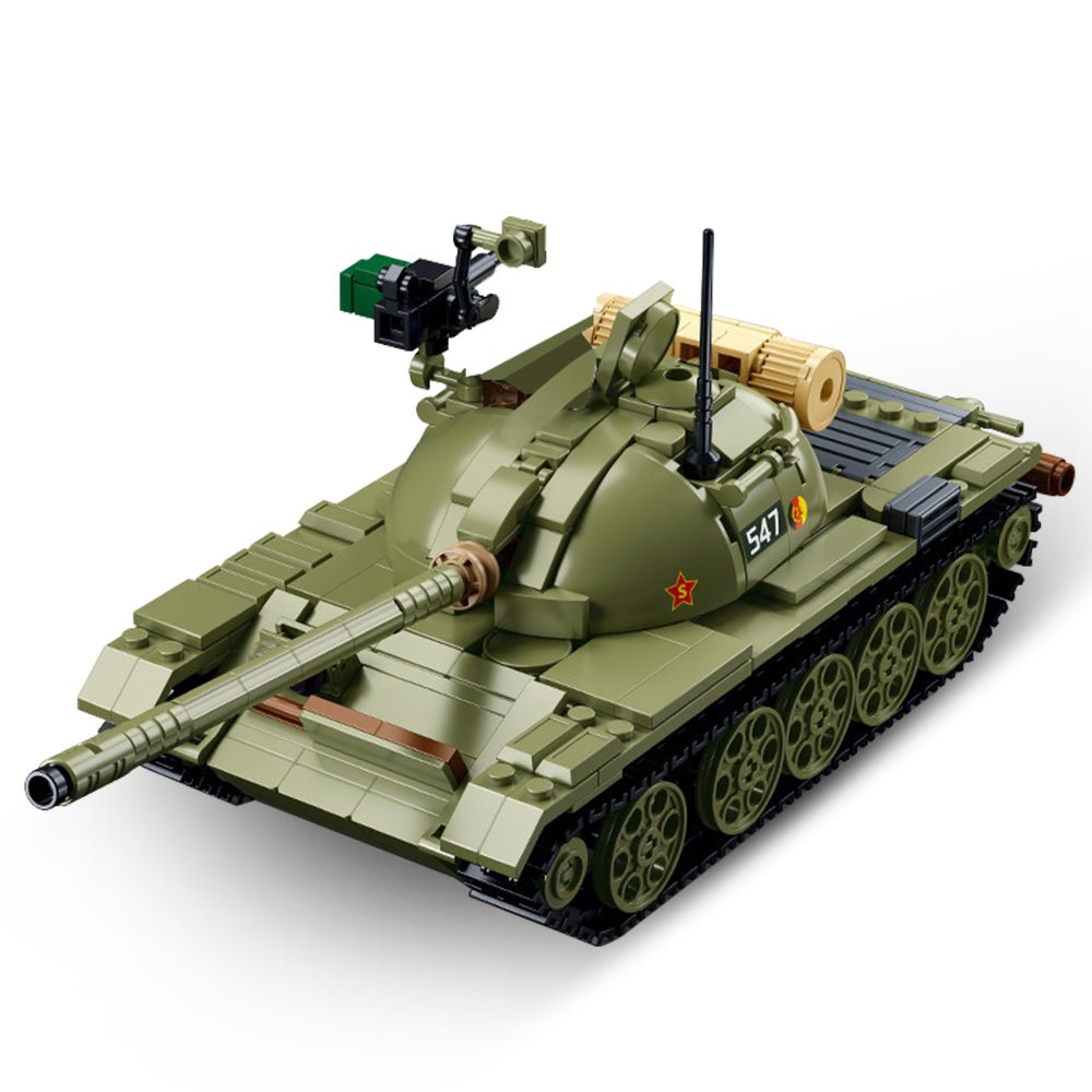Sluban M38-B1135 - T54S Medium Tank | Power Blockz