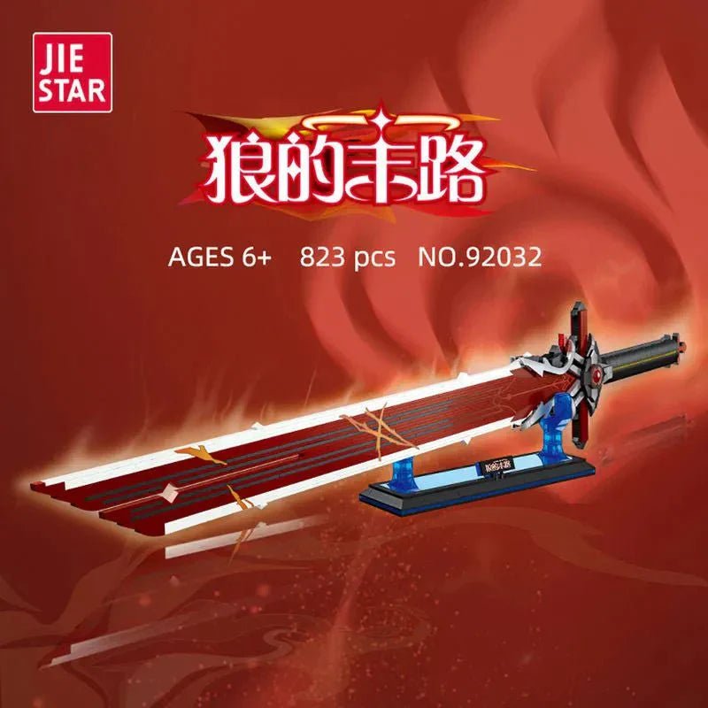 Jiestar JJ92032 - Idea Movie Games Wolfs Gravestone Knife - vue 7 | Power Blockz