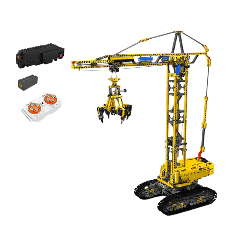 Mould King 17059 - Urban Construction Crane Remote Control - vue 6 | Power Blockz