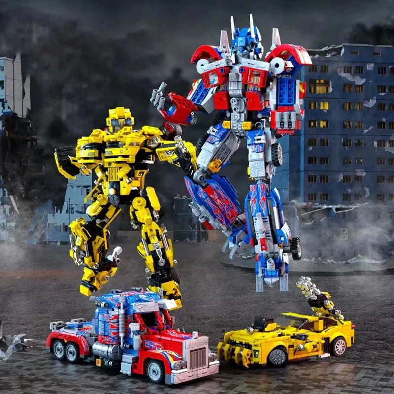 Transformer Deformation War Robot | 792pcs - Transformer Deformation War Robot - vue 2 | Power Blockz