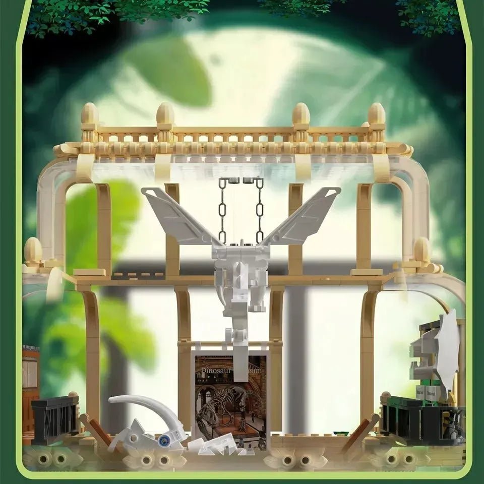 Zhegao 613000 - Natural History Dino Museum - vue 6 | Power Blockz