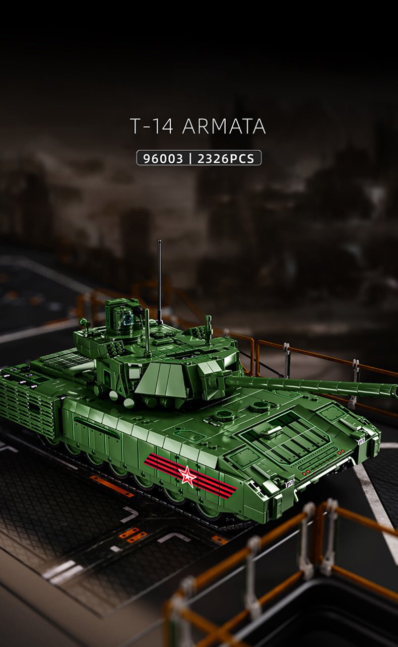12GO 96003 - T-14 Armata Main Battle Tank - vue 6 | Power Blockz