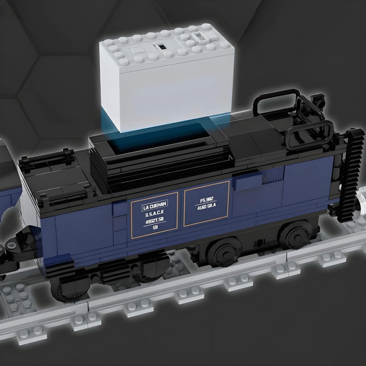 DK 80018 - Oriental Steam Train - vue 3 | Power Blockz