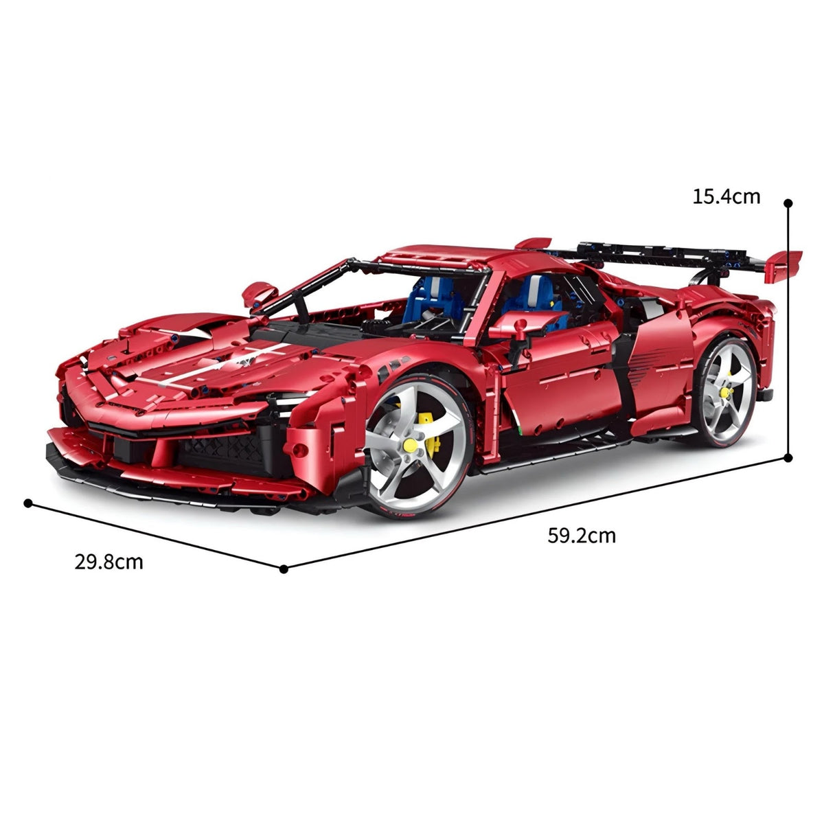 Guly 10623 - Static Version - SF90 XX Stradale Supercar Spider - vue 8 | Power Blockz