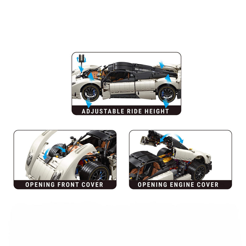 CBOX JD118 - Italian V12 Utopia Hypercar - vue 3 | Power Blockz