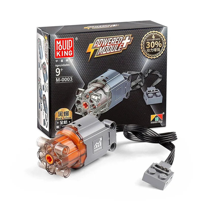 BLD-MK-M0003-TEC - Mould King Powerful L-Motor | Power Blockz