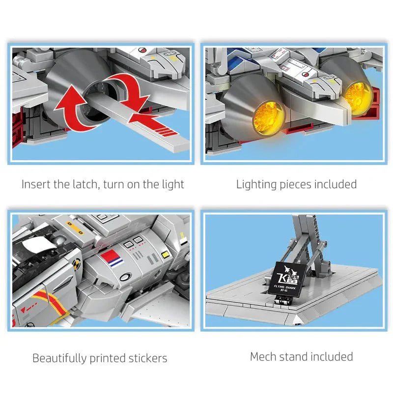 Transformers Robot Fighter Jet - vue 4