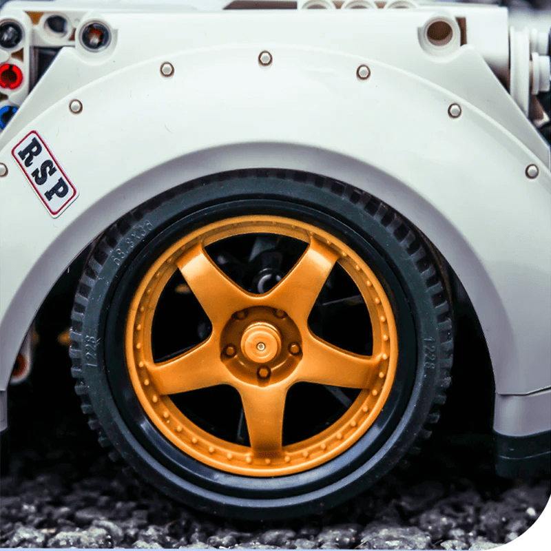Happy Build YC-QC016 - Air-Cooled 911 GT2 RS Track Racer - vue 7 | Power Blockz