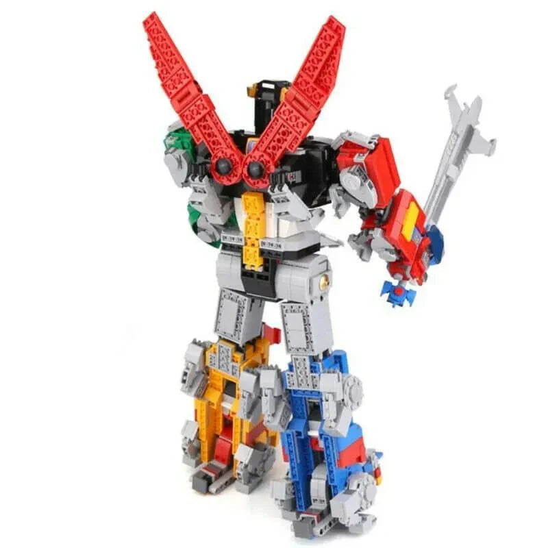 Power Brickz 21311 - Voltron Defender Transformed - vue 4 | Power Blockz