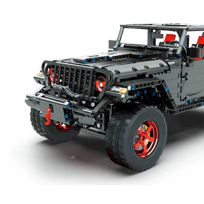 Jaki JK9058 - Static Version - Black Off-Road Trail SUV - vue 2 | Power Blockz