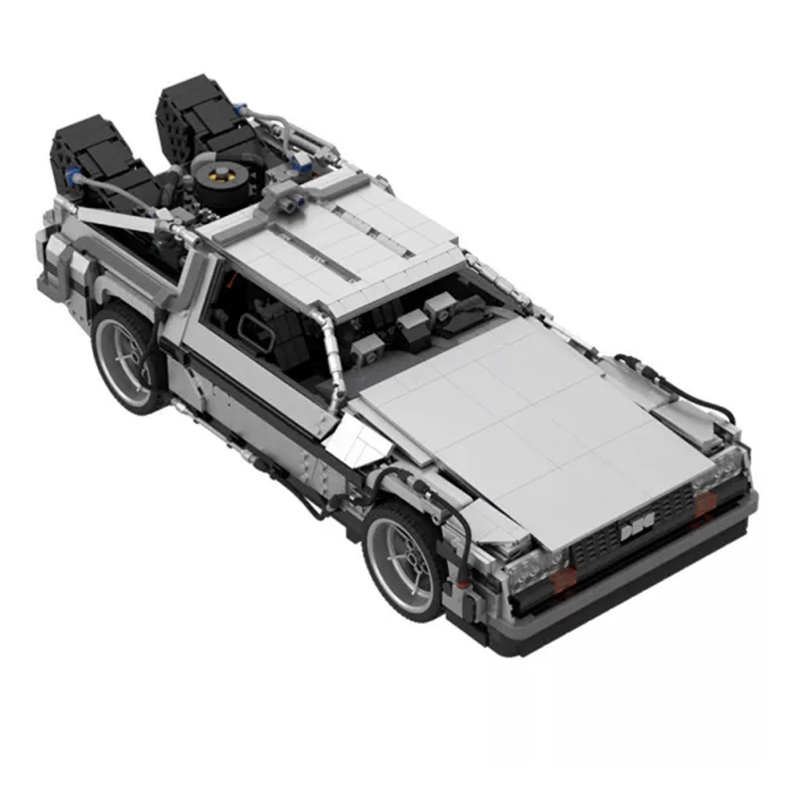 Jiestar 92004 - Retro Time-Travel Coupe - vue 7 | Power Blockz