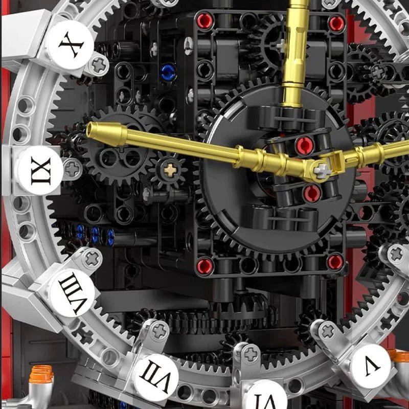 Mould King 10187 - Engine Clock Technic - vue 3 | Power Blockz