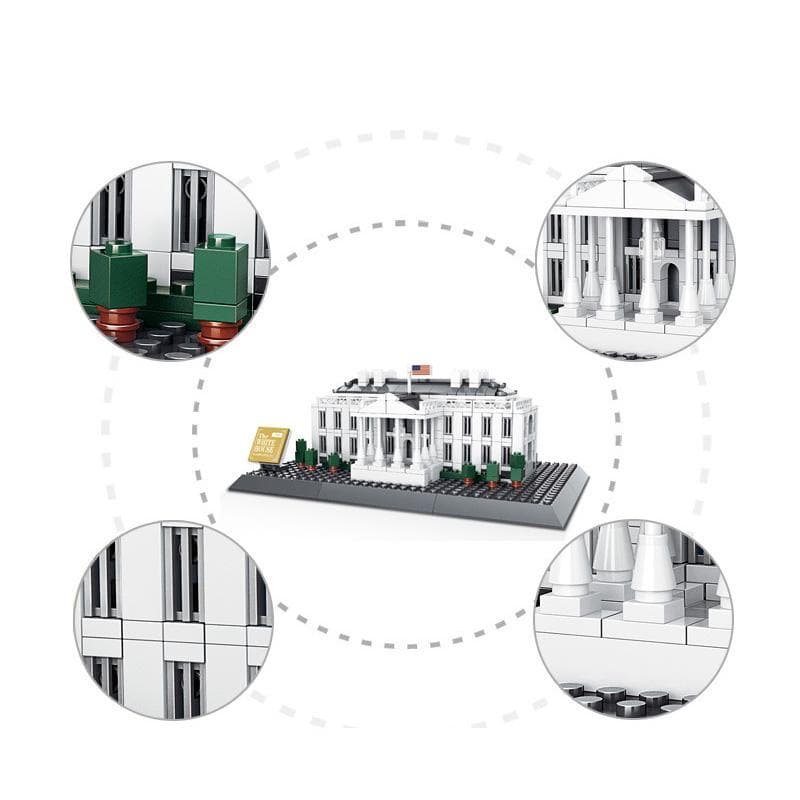 Wange 4214 - White House - vue 2 | Power Blockz