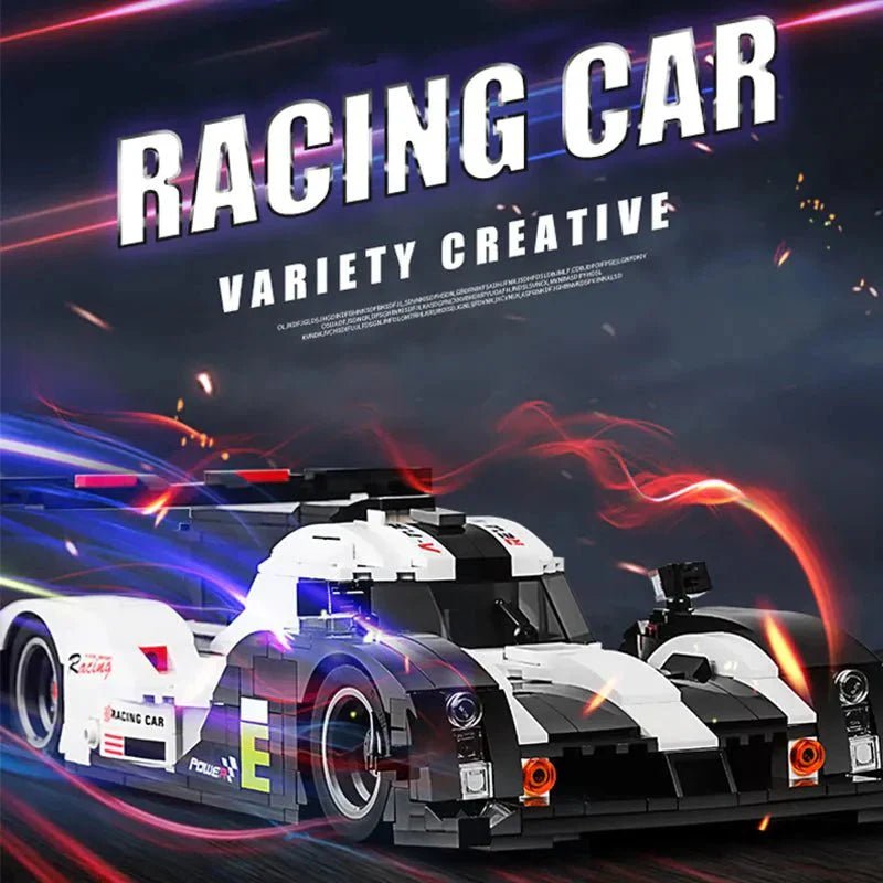 Mould King 10002 - Hybrid Le Mans Prototype - vue 10 | Power Blockz