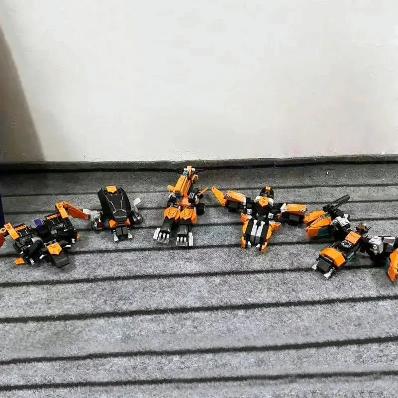 Transformer Titan Knight Mecha Robot Warrior | 996pcs - Transformer Titan Knight Mecha Robot Warrior - vue 9 | Power Blockz