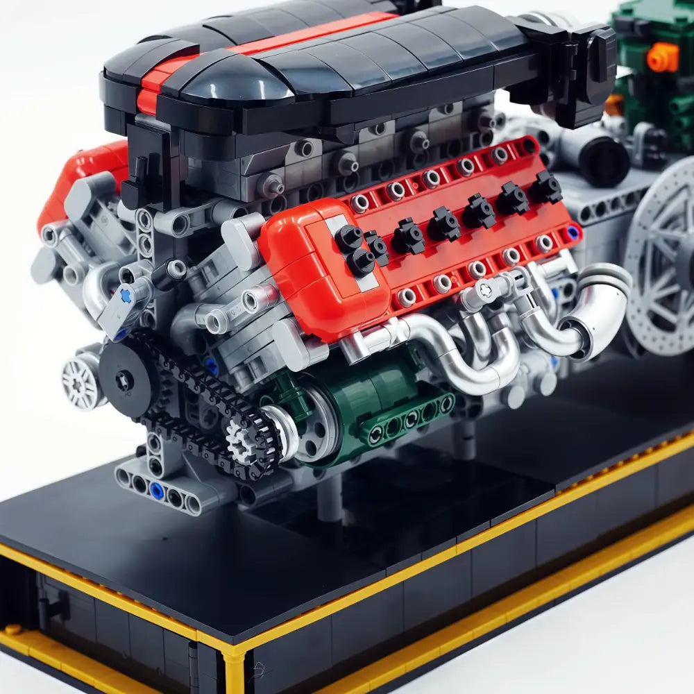 MORKX026001 - Italian V12 NA Hypercar Engine - vue 3 | Power Blockz