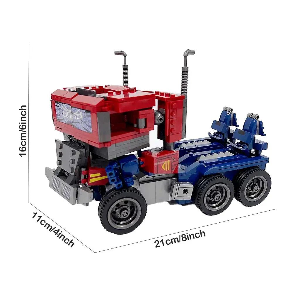 Movie Ideas Transform Optimus Prime Robot Bricks Toy | 928pcs - Movie Ideas Transform Optimus Prime Robot Bricks Toy - vue 15 | Power Blockz