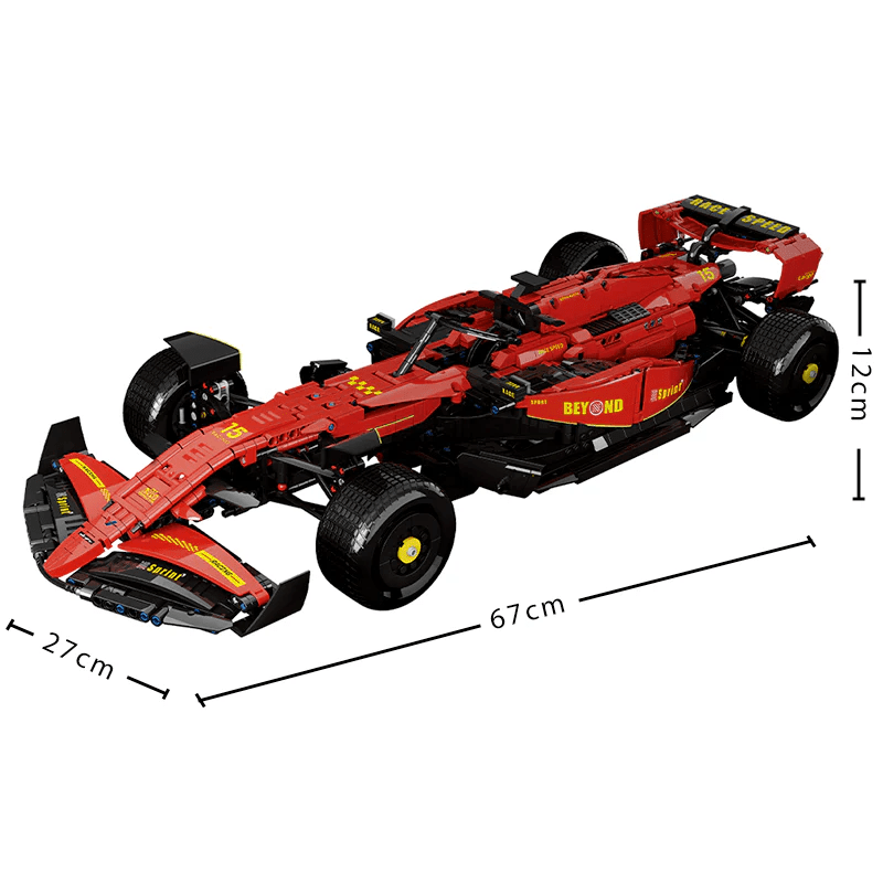 2025 Concept Grand Prix Racer | 2350pcs - 2025 Concept Grand Prix Racer - vue 3 | Power Blockz