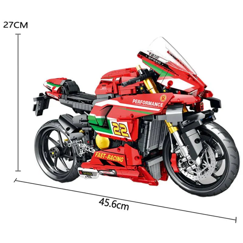 TGL T4020 - V4 Racing Superbike - vue 6 | Power Blockz