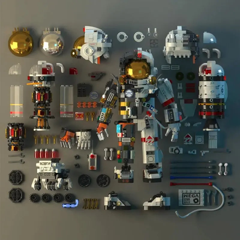 Z632000 - Mecha Astronaut - vue 4 | Power Blockz