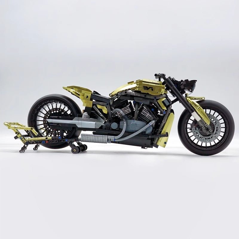 Night Rod Special | 2427pcs - Black - Night Rod Special - vue 4 | Power Blockz