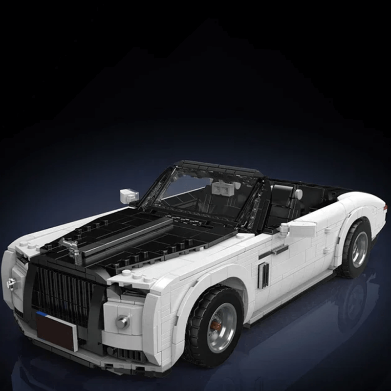 Mould King 10031 - British Phantom Luxury Convertible - vue 2 | Power Blockz