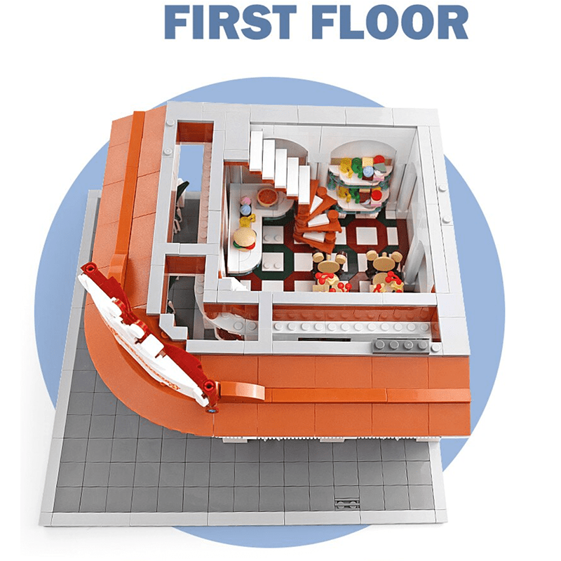 Mould King 11003 - The Sweet Shop - vue 9 | Power Blockz