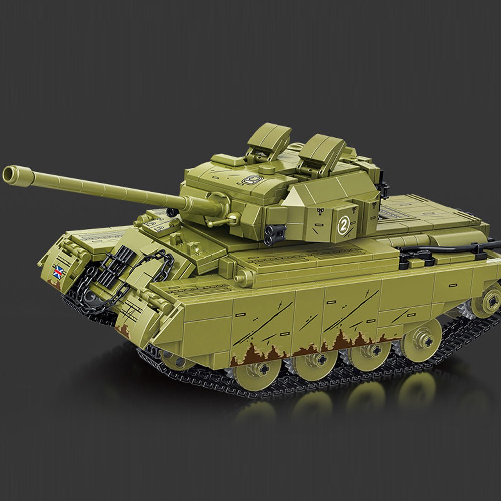 Spebrick 676008 - Centurion Main Battle Tank with Power Functions - vue 5 | Power Blockz