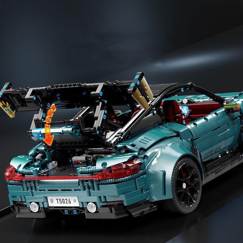 TGL T5026 - Green - Remote Controlled - Twin-Turbo 911 GT2 Track Coupe - vue 8 | Power Blockz