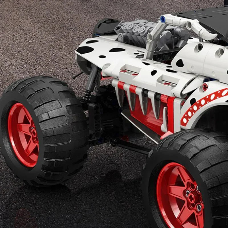 MOYU MY88006 - Dalmatian Monster Truck - vue 11 | Power Blockz