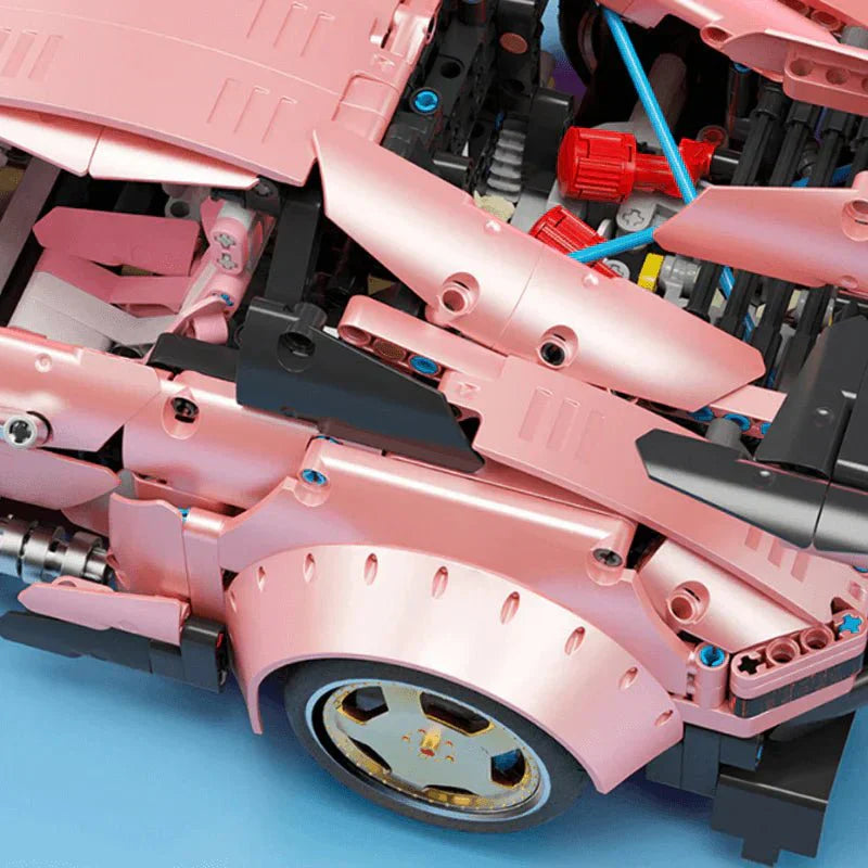 TGL T5036 - Static Version - Widebody 911 Air-Cooled Pink - vue 4 | Power Blockz