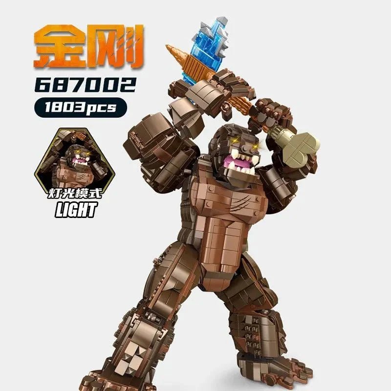 Movie Expert KING KONG Bricks Toy | 3300pcs - Movie Expert KING KONG Bricks Toy - vue 3 | Power Blockz