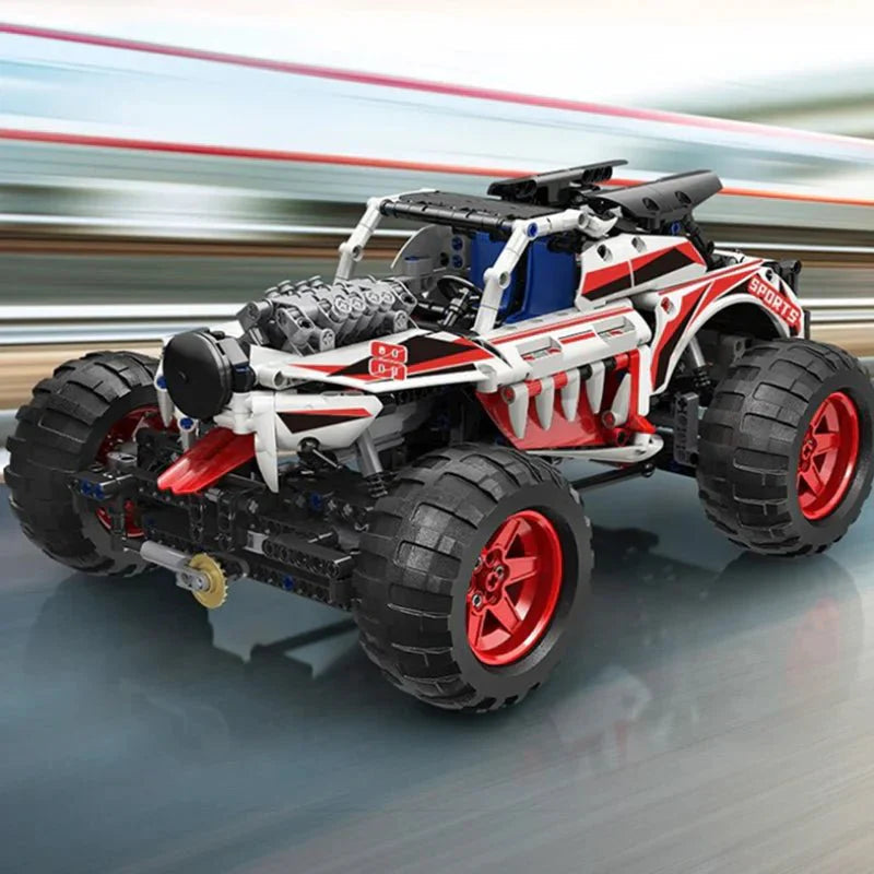 MOYU MY88006 - Dalmatian Monster Truck - vue 9 | Power Blockz