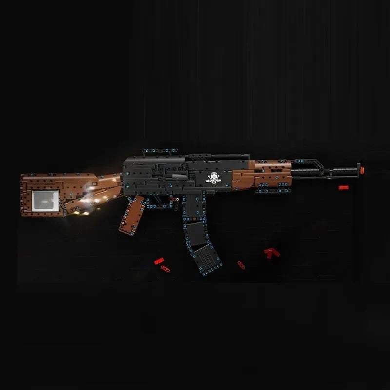 Reobrix 77005 - Military AK47 - vue 2 | Power Blockz