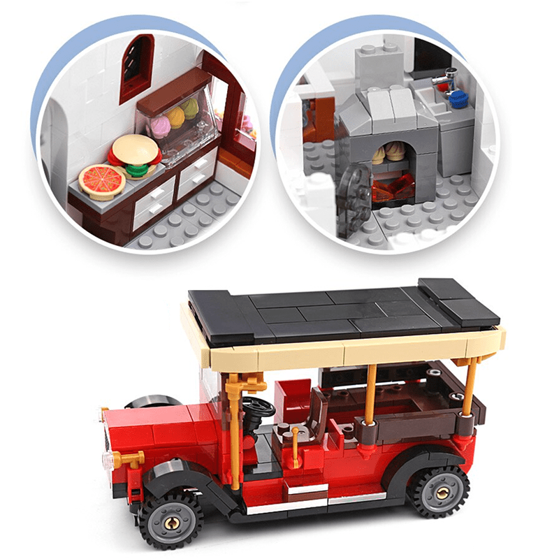 Mould King 11003 - The Sweet Shop - vue 7 | Power Blockz