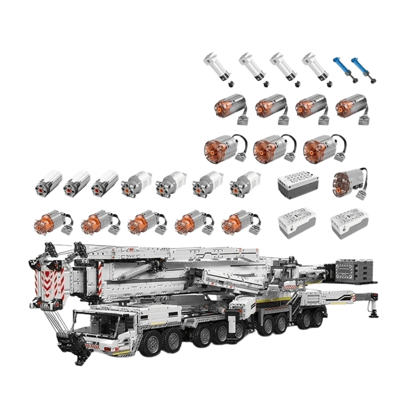 Mould King 17007 - Heavy Duty RC Crane V2 - vue 5 | Power Blockz