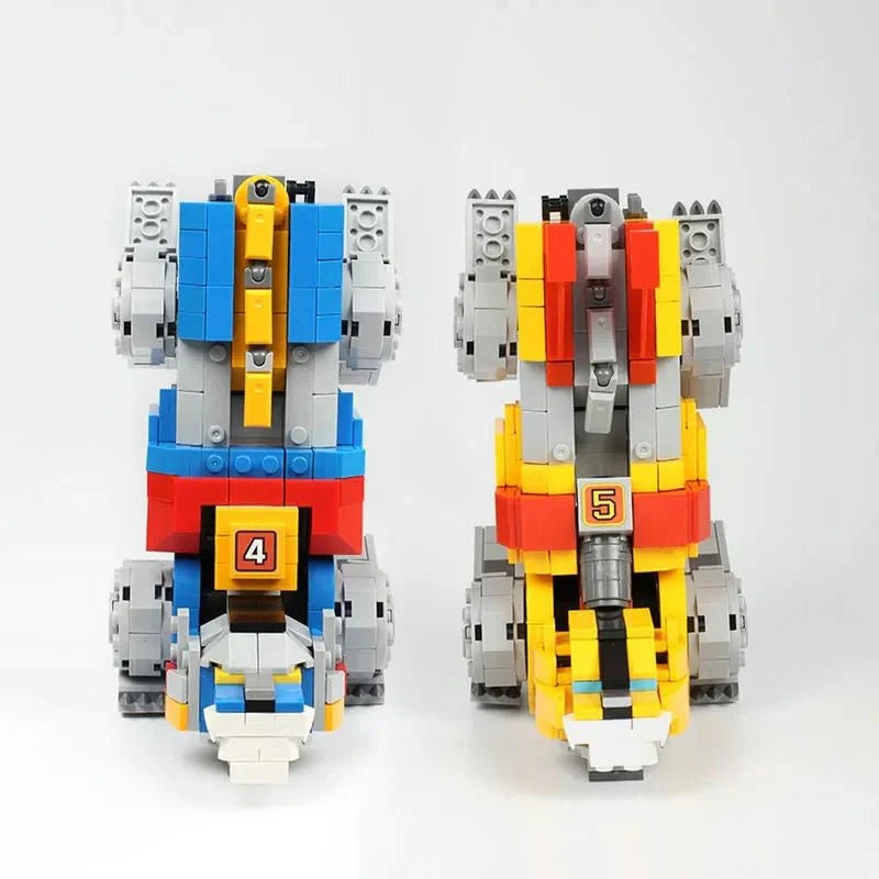 Power Brickz 21311 - Voltron Defender Transformed - vue 7 | Power Blockz