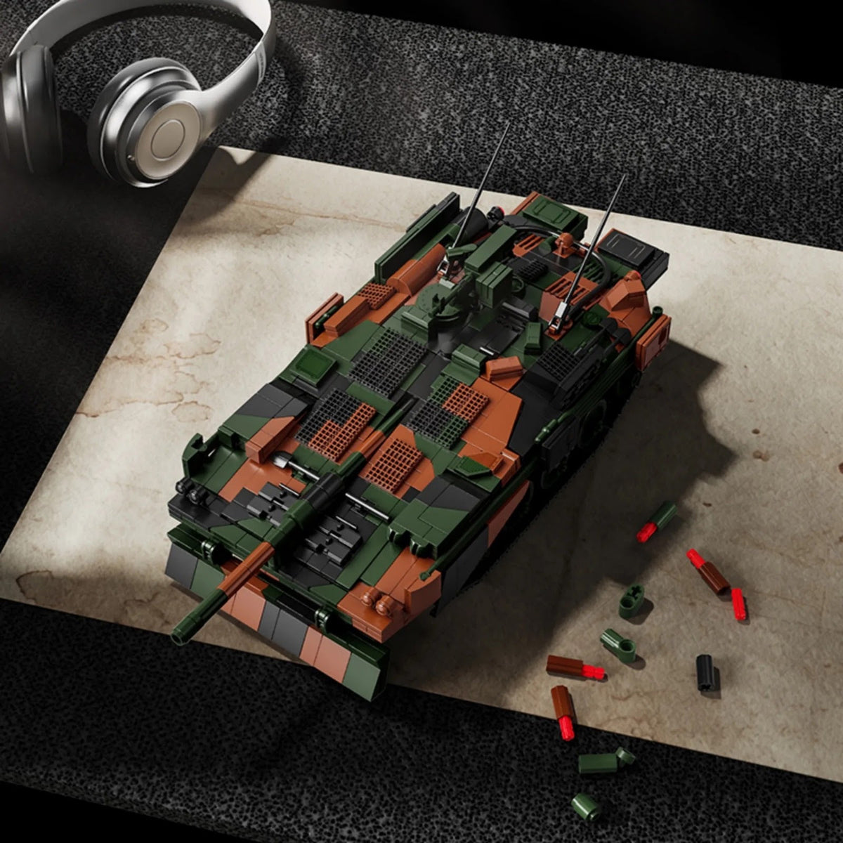 12GO 97039 - Swedish STRV103B Tank - vue 5 | Power Blockz
