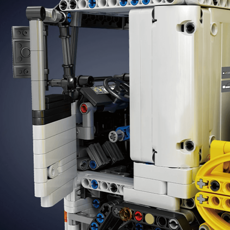 Mould King 19003 - Industrial Pneumatic Concrete Pump - vue 6 | Power Blockz