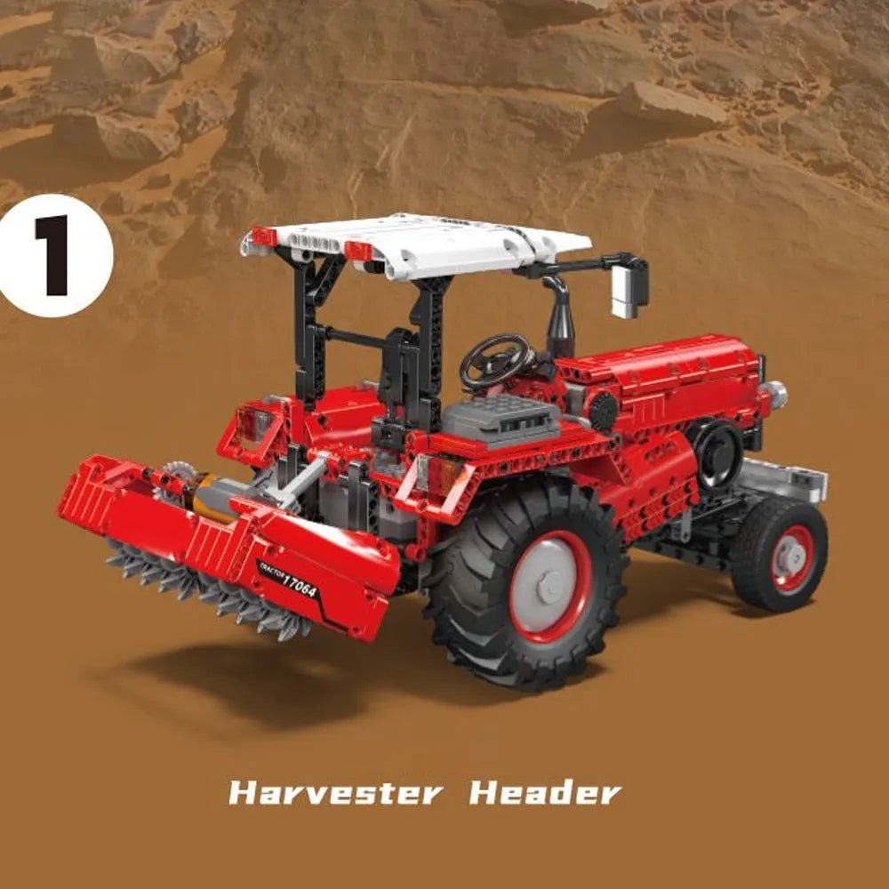 Modern Farm Tractor - vue 6