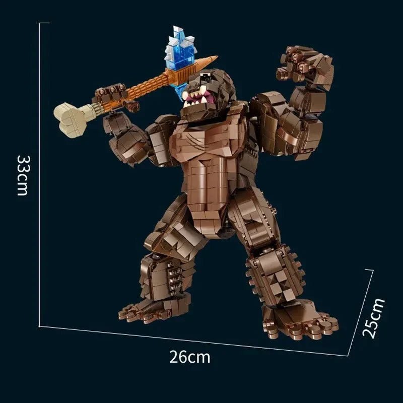 Movie Expert KING KONG Bricks Toy | 3300pcs - Movie Expert KING KONG Bricks Toy - vue 8 | Power Blockz