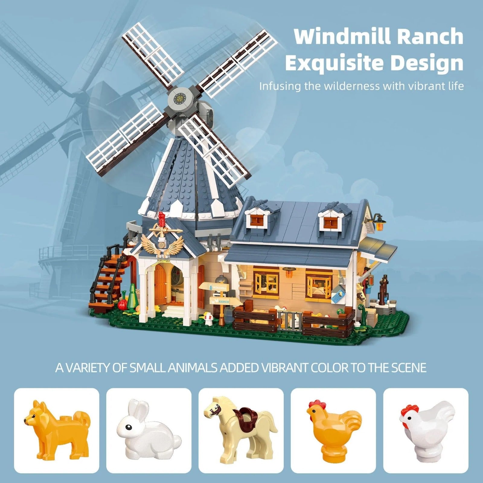 JIESTAR 59166 - Windmill Ranch Modular Buildings - vue 6 | Power Blockz