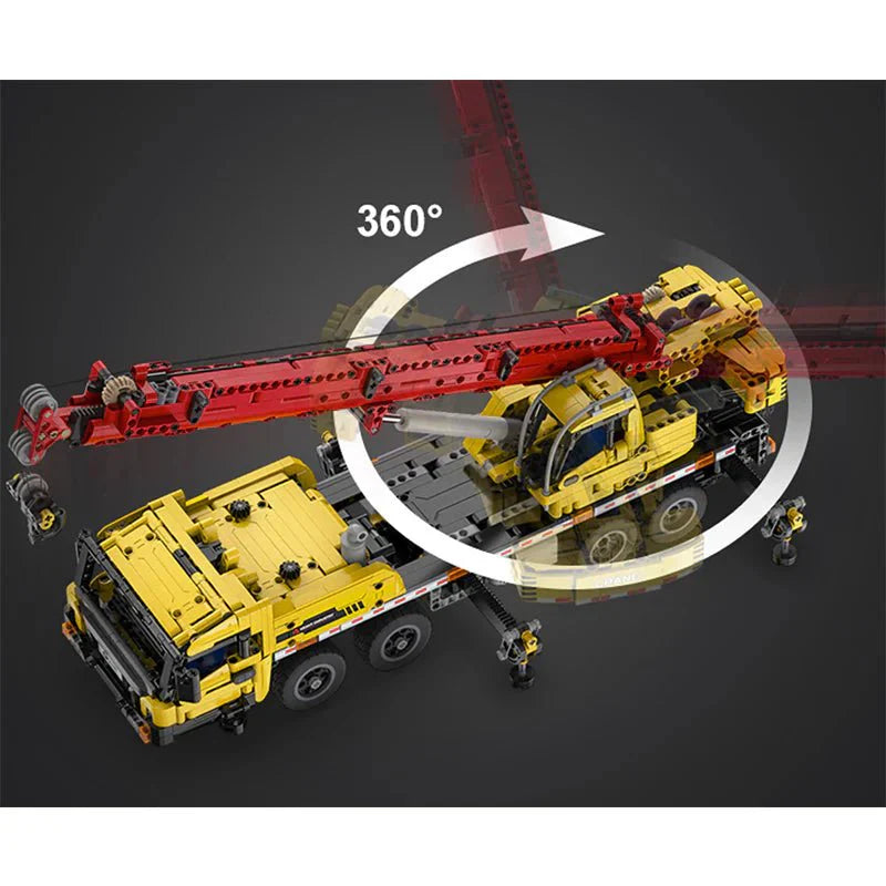 Cada C61081 - RC Mobile Crane - vue 11 | Power Blockz