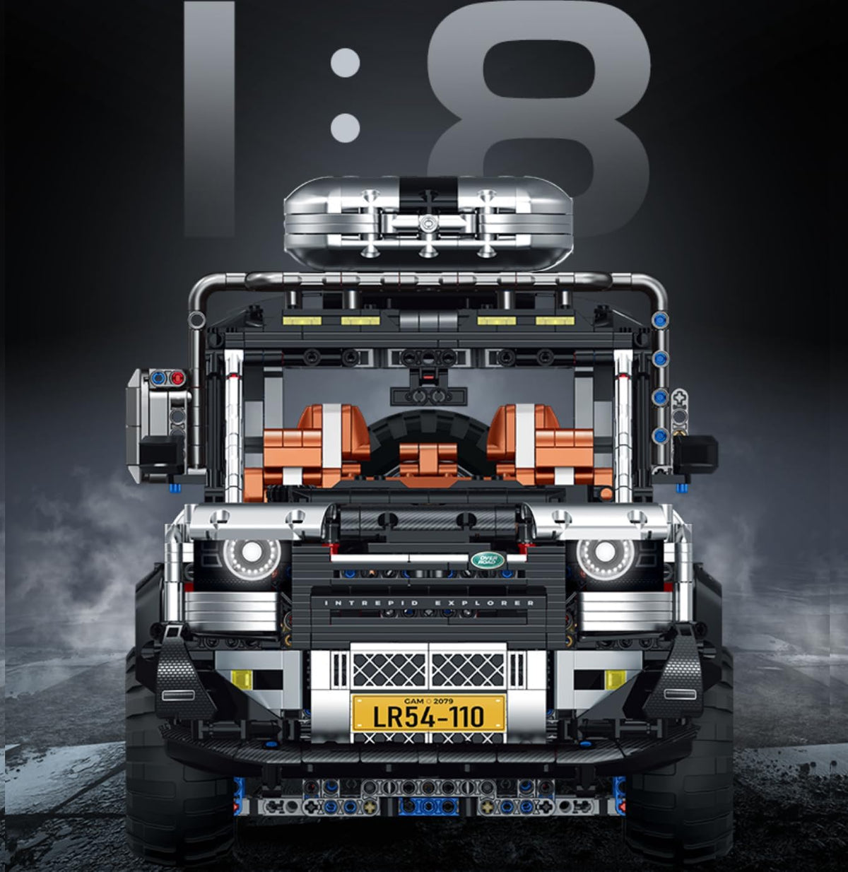 Guly 10620 - Static Version - Defender 110 Expedition 4x4 Utility - vue 2 | Power Blockz