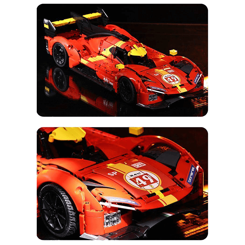 CaDA C63008W - Static - Le Mans Hybrid Prototype 499p - vue 5 | Power Blockz